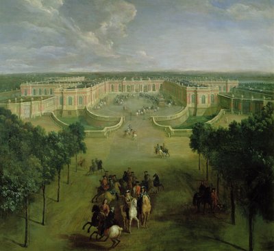 Veduta del Grand Trianon, 1722 da Pierre Denis Martin